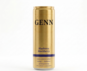 GENN Energy & Hydration Sparkling Beverage - Blueberry Blackberry - 12 Pack (Wholesale)