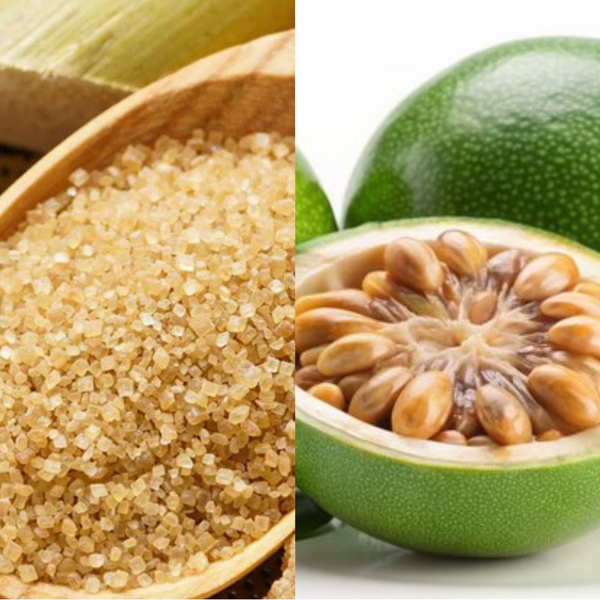 Organic Cane Sugar & Monk Fruit